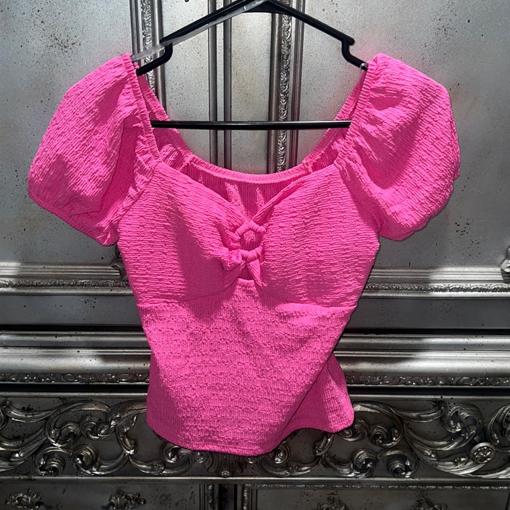 Pink top